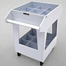 Cart; Laboratory, Chemicals, Polypropylene, 36