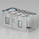 Cleanroom; BioSafe®, Compounding, USP-797/800 Combination, 304/316L SS Panels, 20' x 10' x 8'