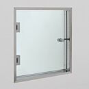 Pass-Through; Convenience Window, Wall Mount, Single Swing Door, 4.5