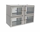 Desiccator; NitroPlex, Stainless Steel, 4 Chambers, 47