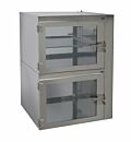 Desiccator; NitroPlex, Stainless Steel, 2 Chambers, 25