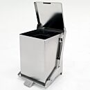 Waste Receptacle; Step-On, 304 SS, 12