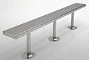 BioSafe® Gowning Bench; 304 or 316 SS, SolidTop™, 72