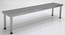 BioSafe® Gowning Bench; 304 Stainless Steel, SolidTop™, 72