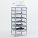 Storage Cabinet; HEPA-Filtered, 304 SS Frame, 28.5