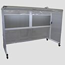 Hood; Portable CleanBooth, Horizontal Airflow, 1 FFU, ISO 7, Vinyl, 53.3