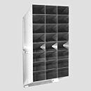 Safety Glasses Holder; BioSafe® 304 Stainless Steel, 10.726