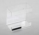Laboratory Wipe Dispenser; Acrylic, 5.75