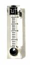 Flowmeter; Dry Gas, 2-20 SCFH, 2'' Scale, Brass Valve, w/TUI logo, for 4- to 10-Chamber Desiccators