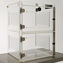 Desiccator; ValuLine® ES™, Acrylic, 2 Chambers, 19.125