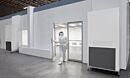 Cleanroom, BioSafe® Wall Panel System, 10' W x 10' D x 8' H