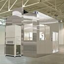 BioSafe® Modular Cleanroom; 304 or 316 Stainless Steel, 10' W x 10' D x 8' H