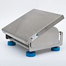 Footrest; ISO 5, BioSafe® 304 Stainless Steel, Tilting/Adjustable, 14.25