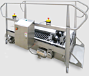 BSX1000S-DAF High-Capacity Wet Walk Through Boot Scrubbers, Two 33