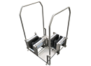 BSX200-W Manual Walk Through Dual Boot Scrubber, Wet, Best Sanitizers