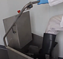 BSX600-DAF-6 Single Wet Boot Scrubber, Triple Rotating Brushes, Vertical 6