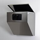 Dispenser; Glove, 304 Stainless Steel, 16.5