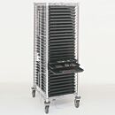 Metro Cleanroom Cart Chrome-Plated Steel 28