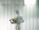 Strip Shield; Anti-Static PVC, Alt Clear/Frosted, 60 mil, 8