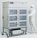 Cart; Cleanroom, PureFlow, Stainless Steel, 52.5