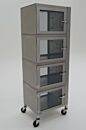 Door; Replacement, Left Hinge, 304 or 316L SS; for Series 400 SS 4 Chamber 4x1 SSA Desiccator