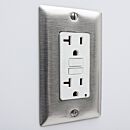 Duplex Power Outlet; Quick Connect Plug Installed; 120VAC, 20A, 50/60Hz