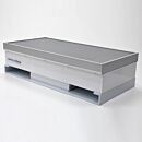 Fan Filter Unit; Reverse-Flow, 2'x4', Activated Carbon, 120 V, Powder-Coated Steel, WhisperFlow