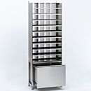 Free-Standing Multifunctional Storage System, BioSafe®, 304 SS, 28