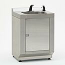 Hand Washer; BioSafe®, 304 Stainless Steel, 1 Sink, 24