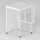 Hood; Portable CleanBooth, Horizontal Airflow, 2 FFUs, ISO 7, Vinyl, 54.25