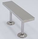 BioSafe® Gowning Bench; 304 Stainless Steel, SolidTop™, 34