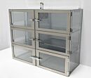 Desiccator; IsoDry®, Static Dissipative PVC, 6 Chambers, 46
