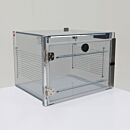 Desiccator; ValuLine® ES™, Static Dissipative PVC, 1 Chamber, 19.125