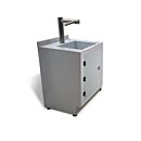 Hand Washer/Dryer; ValuLine®, Polypropylene, 1 Sink, Dyson AirBlade®, 24