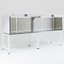 Hood; Smart® Horizontal Laminar Flow Station, Removable Sides, Powder-Coated Steel, 76
