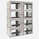 Desiccator; NitroPlex, Stainless Steel, 8 Chambers, 47