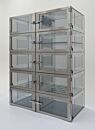 Desiccator; IsoDry®, Static Dissipative PVC, 10 Chambers, 46