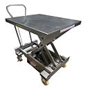 Scissor Lift Table, 316L Stainless Steel, 50