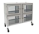 Door; Replacement, Left Hinge, 304 or 316L SS; for Series 400 SS 4 Chamber 2x2 SSA Desiccator