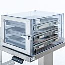 Desiccator; Static-Safe, Single Wide, Static-Dissipative PVC, 1 Chamber, 18