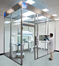 Cleanroom; Hardwall, Fire-Retardant FM 4910 Clear CPVC Panels, Internal Flush Panels