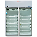 Thermo Scientific Pharmacy Glass Door Refrigerator NSF 456 6 Baskets 2 Glass Doors 51.1 cu. ft. 2-8°C 115V TSG5005PA