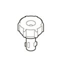 Probe, Tungsten Electrode, Replacement for Static-Sensing Ionizer, 4 units