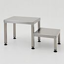 BioSafe® Dual-Level Gowning Bench; 304 Stainless Steel, 36