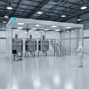 Universal™ High Bay Cleanroom, 12'W x 12'D x 22'H