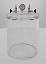 Vacuum Chamber; Cylinder, Acrylic, 8