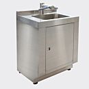 Hand Washer/Dryer; UltraClean®, 304 or 316L SS, 1 Sink, Dyson AirBlade®, 24