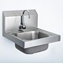ValuLine® Wall-Mount Sink; USP 797, 304 Stainless Steel, Touchless, 16