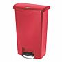 13 Gal. Red Step-On Container  |  1457-18A displayed