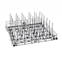 304 Stainless Steel Lower Spindle Rack #4668600 for use with SteamScrubber, FlaskScrubber and FlaskScrubber Vantage glassware washers by Labconco  |  6927-44 displayed